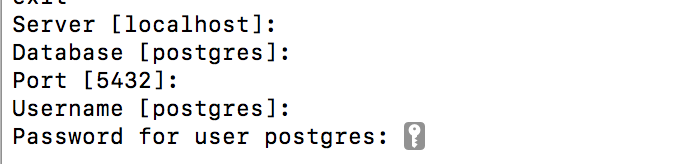 postgres init