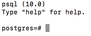 postgres prompt